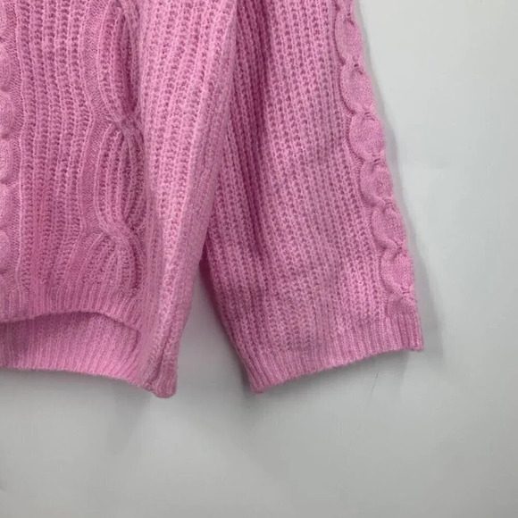 Kikit Women's Knit V-Neck Long Sleeve Hoodie Size M NWT - Picture 4 of 9